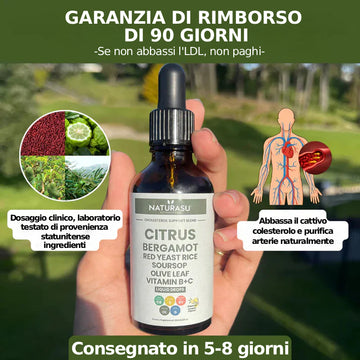 Naturasu - Riso rosso fermentato per la depurazione del colesterolo