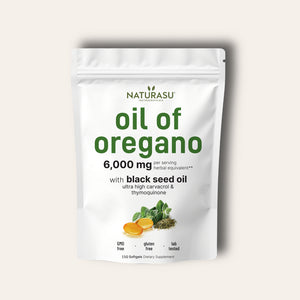 Naturasu - Oil of Oregano with Black seed Oil Soft Gels