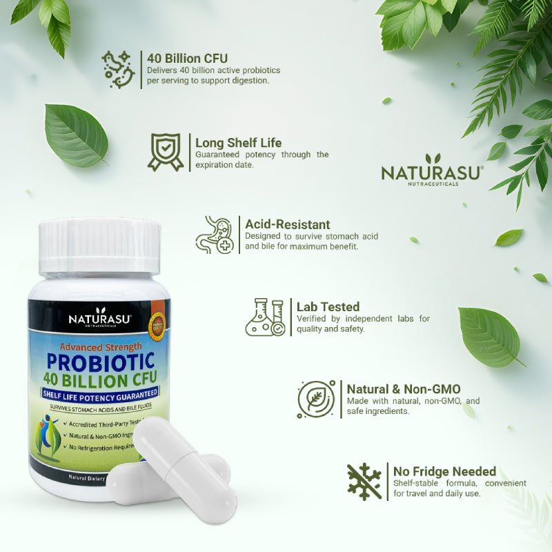 NATURASU - OEM Food Supplements Alpha Brain Supplement Help Support Brain Memory Focus Herbalo Supplement Probiotic Capsules Pills